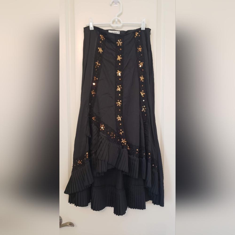 Sequin long skirt